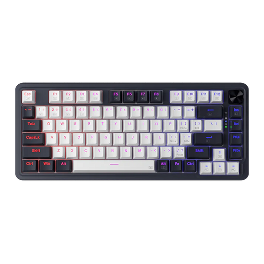 Redragon K673 HE Rapid Trigger Magnetic Keyboard – 81-Key 8K Wired Mechanical Keyboard, UltraMag POM Switches, Dual-Module Floating Structure | K673WB-RGB-M Games Corner 
