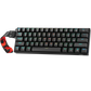 Redragon K530 Pro Wireless Gaming Keyboard – 60% Compact 61 Keys, Hot-Swappable, Custom Linear Dragon Chant Switches, RGB, Carrying Strap | K530RGB-PRO-P