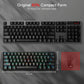 Redragon K530 Pro Wireless Gaming Keyboard – 60% Compact 61 Keys, Hot-Swappable, Custom Linear Dragon Chant Switches, RGB, Carrying Strap | K530RGB-PRO-P