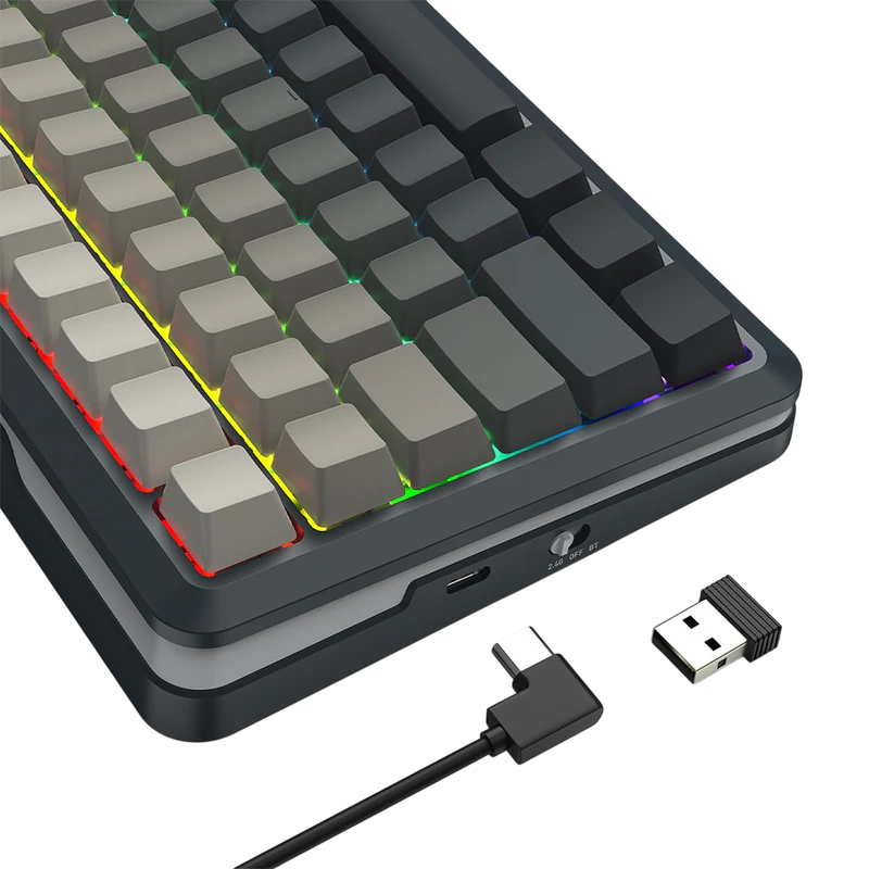 Redragon K708GG-RGB-PRO TKL Mechanical Gaming Keyboard – RGB Backlit, Hot-Swappable, Compact Tenkeyless