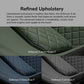 COUGAR Defensor S Gaming Chair Army Green F – PushBack Lumbar Support, 4D Folding Armrests, Magnetic Memory Foam Neck Pillow