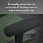 COUGAR Defensor S Gaming Chair Army Green F – PushBack Lumbar Support, 4D Folding Armrests, Magnetic Memory Foam Neck Pillow