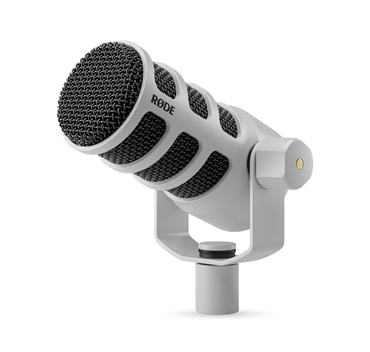 Rode PodMic Cardioid Dynamic Broadcast Microphone - White - Games Corner  Games Corner 