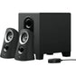 Logitech Z313 Speaker System with Subwoofer | 2.1 Channel Multimedia Speakers with 25W RMS, Compact Subwoofer & Wired Control Pod