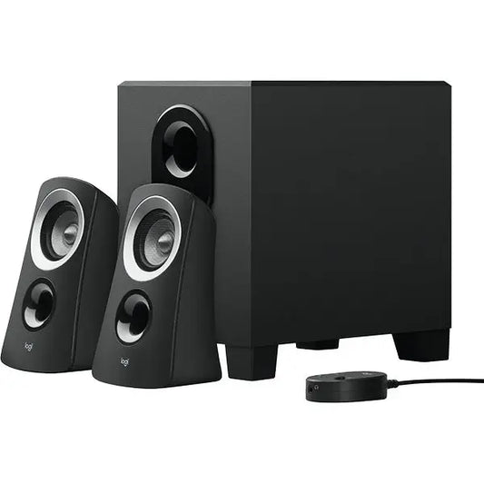 Logitech Z313 Speaker System with Subwoofer | 2.1 Channel Multimedia Speakers with 25W RMS, Compact Subwoofer & Wired Control Pod Games Corner 