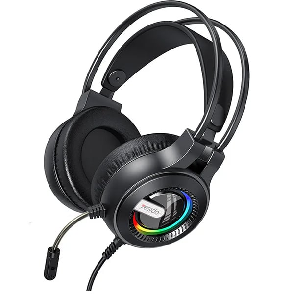 Yesido EK02 Gaming Headset With RGB Lights For Playstation, Xbox, Pc, Mobile