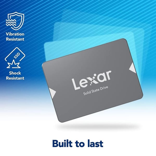 Lexar® NS100 2.5” SATA III (6Gbs) SSD, 512GB