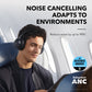 Anker Soundcore Space One Wireless Over Ear Headphones Black, A3035011