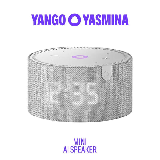 Yango Yasmina Mini AI Enabled Smart Bluetooth Speaker – Grey