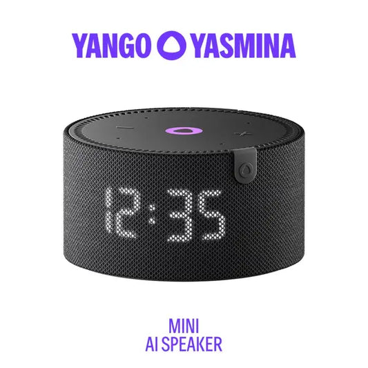 Yango Yasmina Mini AI Enabled Smart Bluetooth Speaker – Black