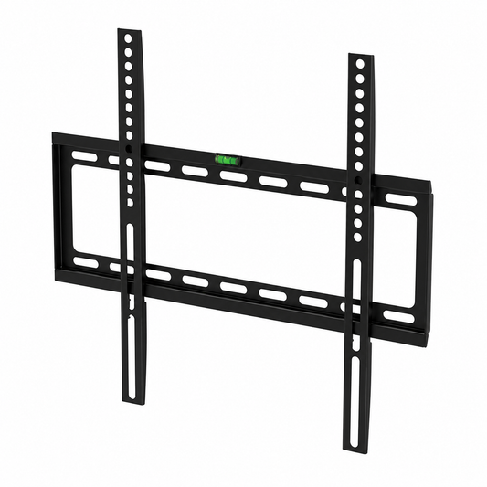 Skill Tech SH 45F Economy Fixed TV Wall Mount Bracket for Up to 70 Inch TVs | Heavy-Duty Steel, Slim Design, Easy Installation, Black Games Corner 