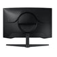 Samsung Odyssey G5 G55C Curved Monitor, 27" QHD VA Display, 165Hz Refresh Rate, 1ms (MPRT) Response Time, 1000R Curvature, AMD FreeSync Technology, Black | LS27CG552EMXUE