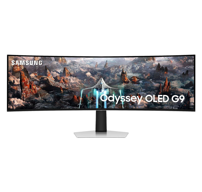 Samsung Odyssey OLED 49" Gaming Monitor - 5120x1440, Speakers, HDMI 2.1, 0.03ms, 240Hz - LS49CG934SMXUE