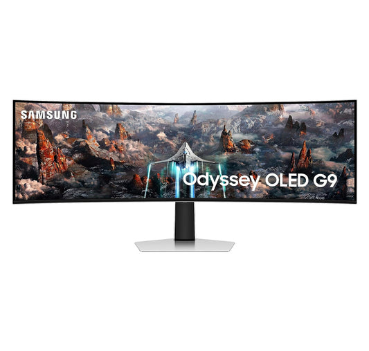 Samsung Odyssey OLED 49" Gaming Monitor - 5120x1440, Speakers, HDMI 2.1, 0.03ms, 240Hz - LS49CG934SMXUE