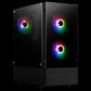 GAMDIAS TALOS E3 MESH RGB ATX Mid Tower PC Case-Black