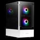 GAMDIAS TALOS E3 MESH RGB ATX Mid Tower PC Case-White