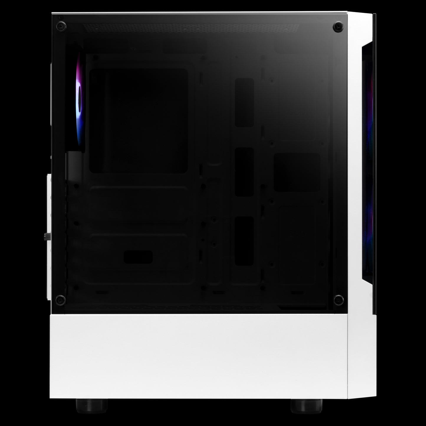 GAMDIAS TALOS E3 MESH RGB ATX Mid Tower PC Case-White
