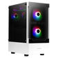 GAMDIAS TALOS E3 MESH RGB ATX Mid Tower PC Case-White