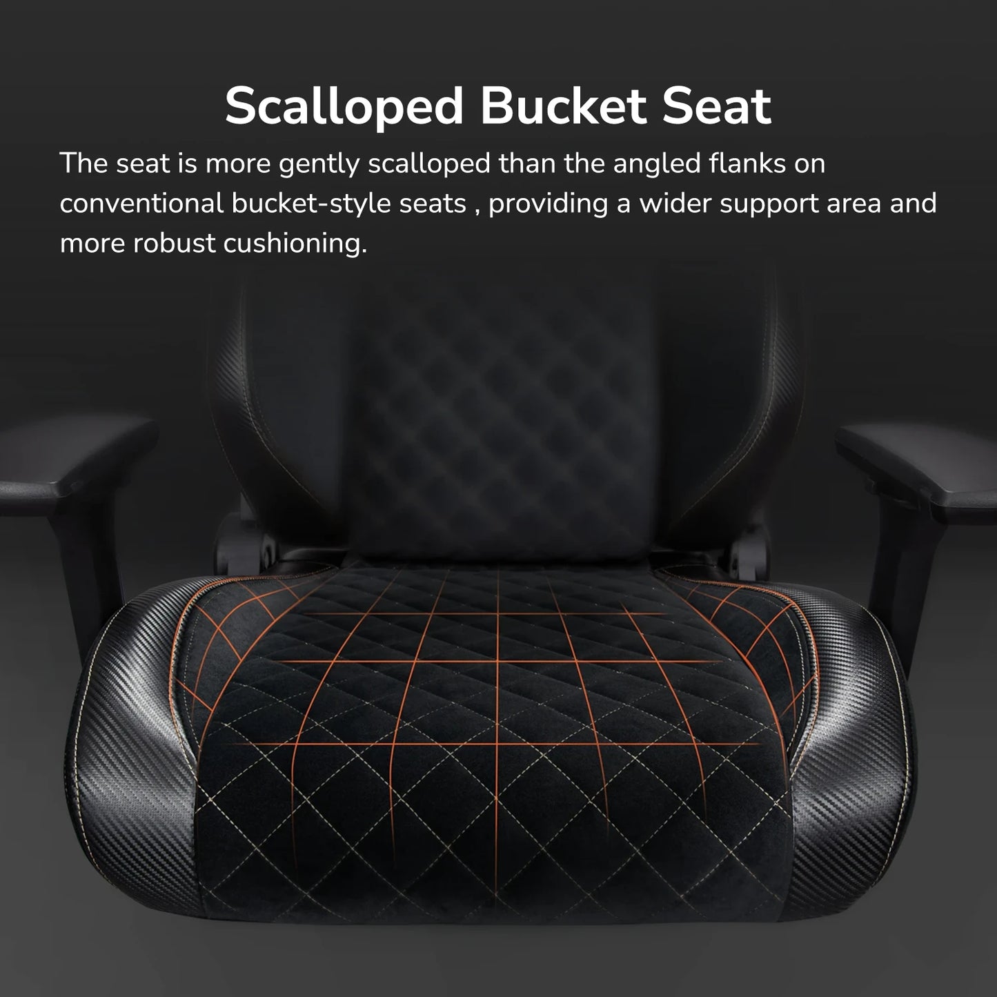 COUGAR Titan Pro V2 Gold F Gaming Chair – Ergonomic Design, 4D Adjustable Armrests, Magnetic Neck Pillow, Plush Velvet