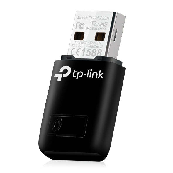 TP-Link TL-WN823N N300 Mini USB Wireless WiFi Network Adapter