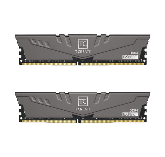 TEAMGROUP T-CREATE Expert overclocking 10L DDR4 64GB Kit (2 x 32GB) 3600MHz (PC4 28800) CL18 Desktop Memory Module Ram - TTCED464G3600HC18JDC01