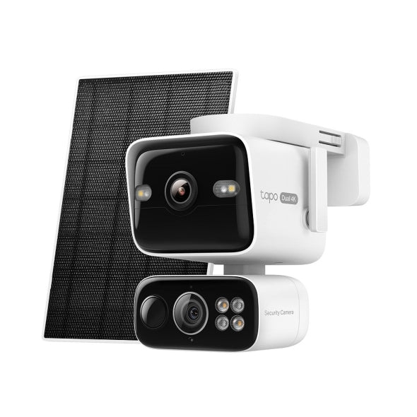 Tapo C675D KIT Solar-Powered Dual-Lens Pan/Tilt Security Camera Kit