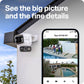 Tapo C675D KIT Solar-Powered Dual-Lens Pan/Tilt Security Camera Kit