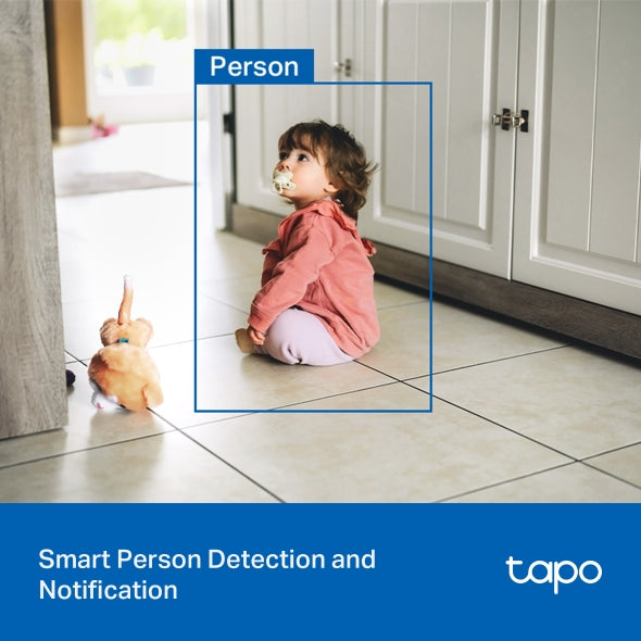 TP-Link Tapo C206 Indoor Outdoor Pan Tilt Security Wi-Fi Camera