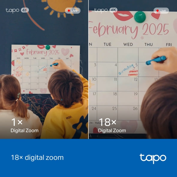 Tapo C260 4K Ultra HD AI Camera Face Recognition & Dual-Band Wi-Fi