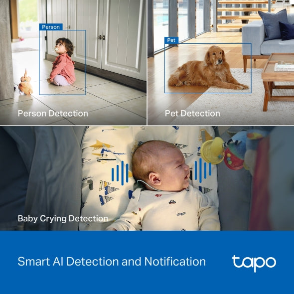 Tapo C260 4K Ultra HD AI Camera Face Recognition & Dual-Band Wi-Fi