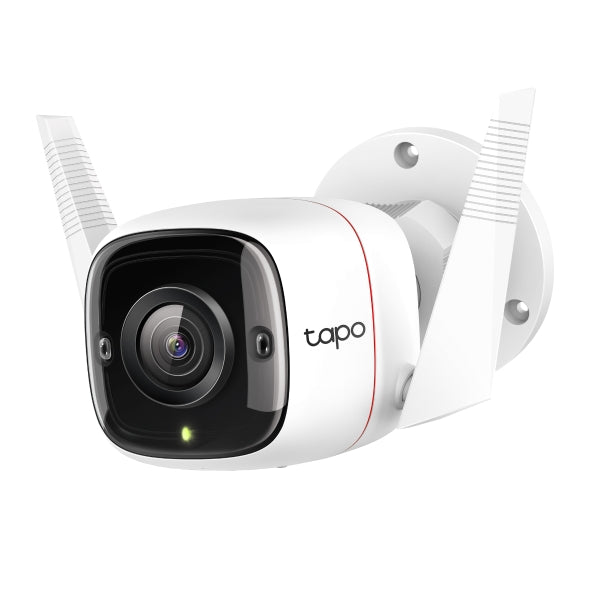 TP-Link Tapo C310 V2 Outdoor Security Wi-Fi Camera – 3MP 2K QHD, 2304×1296 Resolution, Night Vision, Motion Detection, Two-Way Audio, Built-In Siren, IP66 Weatherproof