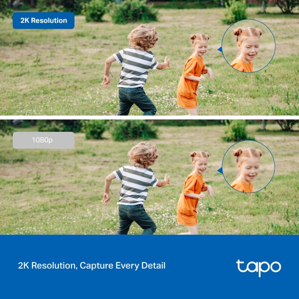 TP-Link Tapo C310 V2 Outdoor Security Wi-Fi Camera – 3MP 2K QHD, 2304×1296 Resolution, Night Vision, Motion Detection, Two-Way Audio, Built-In Siren, IP66 Weatherproof