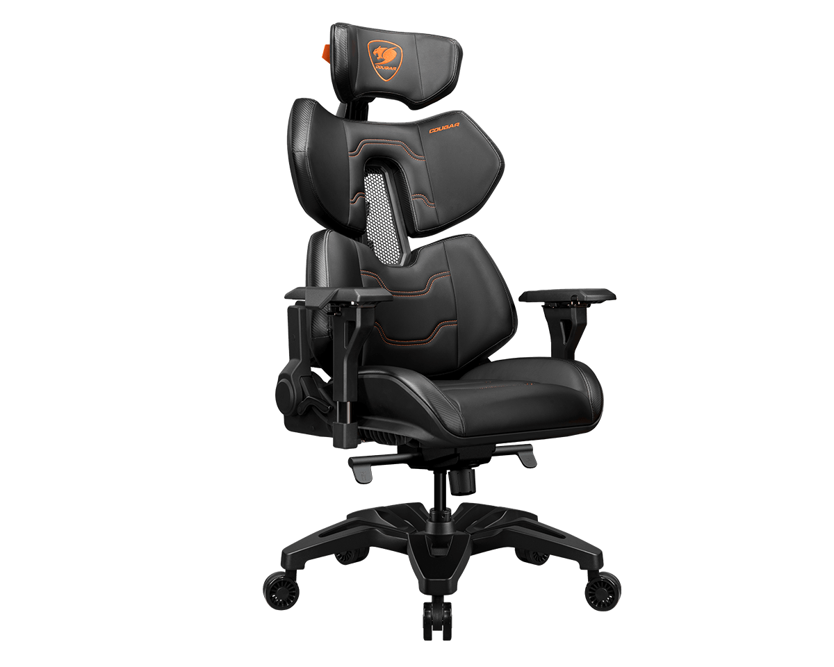 Cougar Terminator Gaming Chair – Ergonomic High-Back Design with 4D Armrests & Lumbar Support