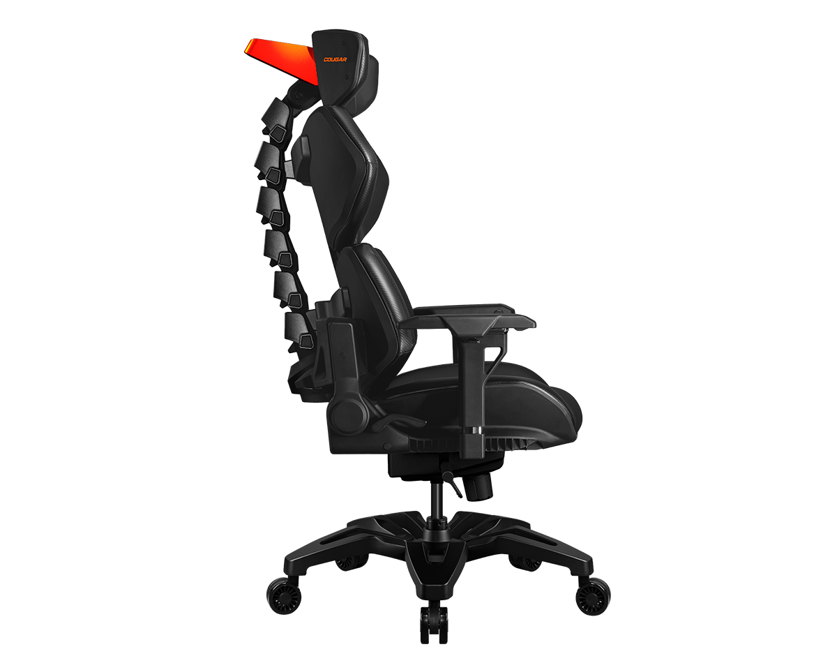 Cougar Terminator Gaming Chair – Ergonomic High-Back Design with 4D Armrests & Lumbar Support