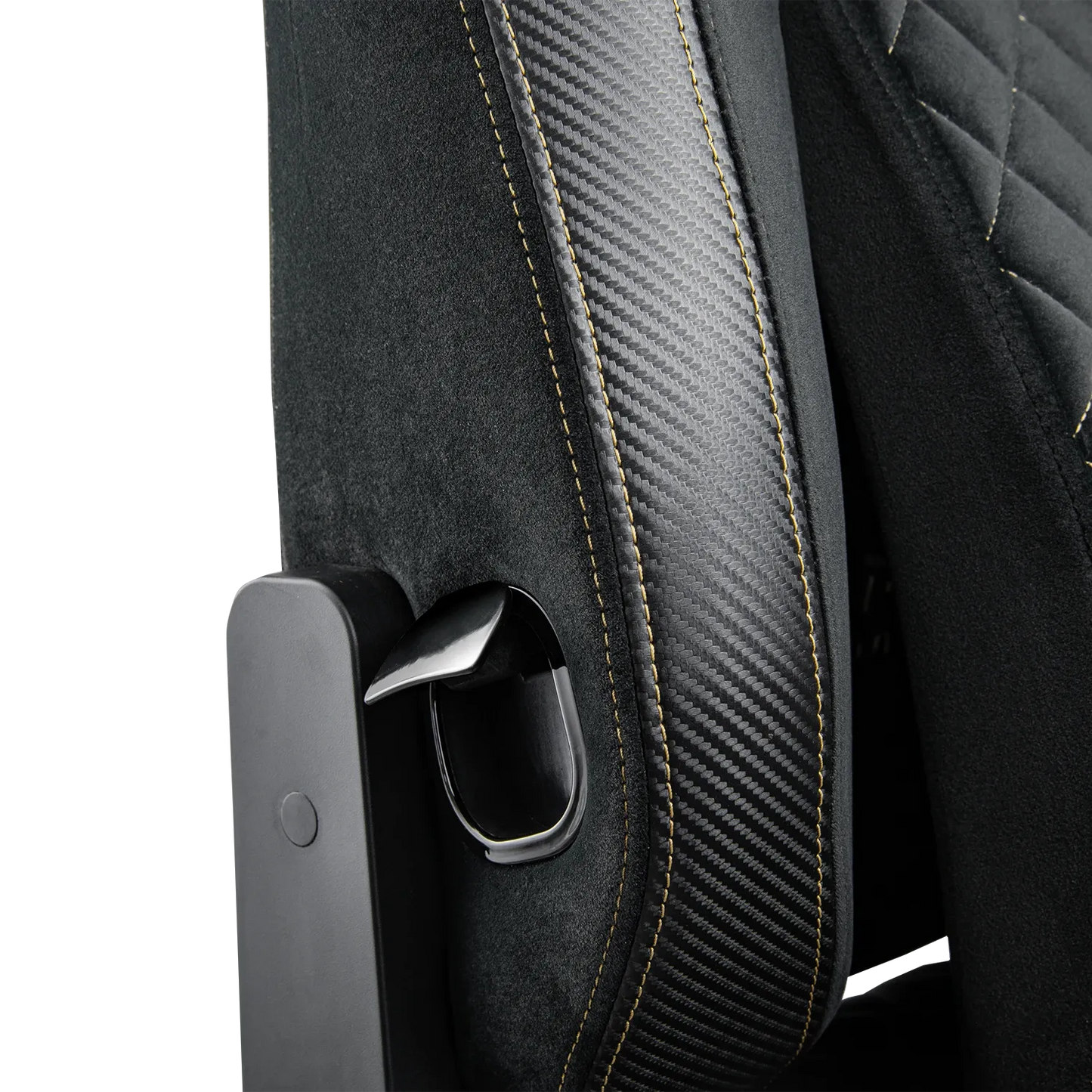 COUGAR Titan Pro V2 Gold F Gaming Chair – Ergonomic Design, 4D Adjustable Armrests, Magnetic Neck Pillow, Plush Velvet