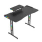 TWISTED MINDS T SHAPED RGB DOUBLE TOP GAMING DESK - SIZE : 120*60*77.8 CM - TM-GD27-T-RGB