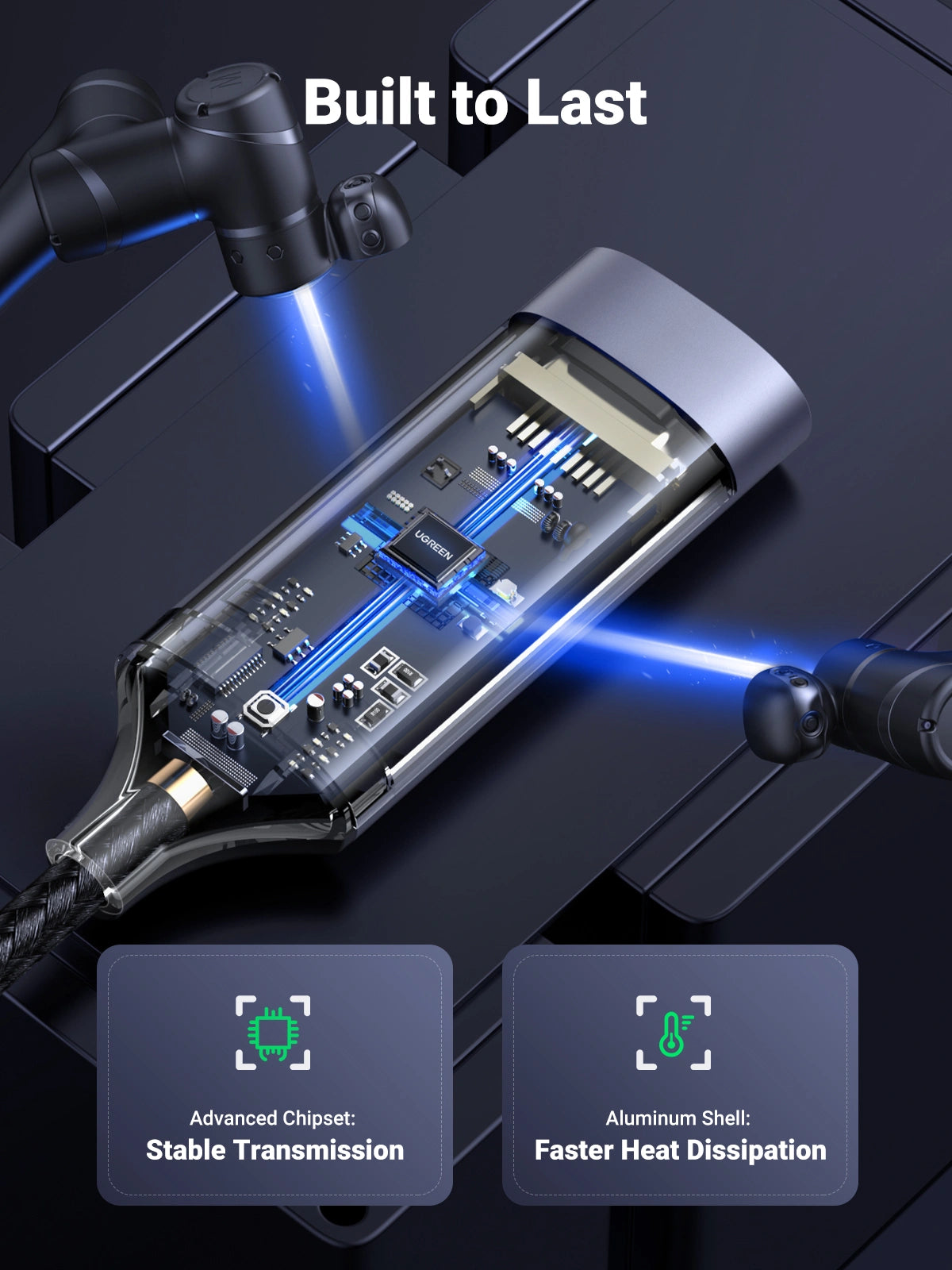 UGREEN USB C 3.1 to HDMI 2.0 Adapter Cable 4K 60Hz Thunderbolt