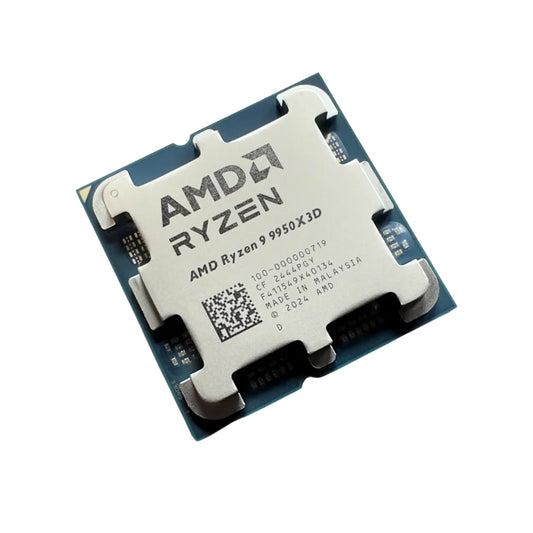 AMD Ryzen 9 9950X3D-Ryzen 9 9000 Series Granite Ridge (Zen 5) 16-Core 4.3 GHz Socket AM5 170W AMD Radeon Graphics Processor-Tray