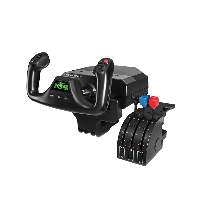 Logitech G Saitek Pro Flight Yoke System, Professional Simulation Yoke And Throttle Quadrant, 3 Modes