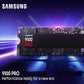 SAMSUNG 990 PRO SSD 1TB PCIe 4.0 M.2 2280 Internal Solid State Hard Drive, Seq. Read Speeds Up to 7,450 MB/s for High End Computing, Gaming, and Heavy Duty Workstations