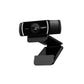 Logitech C922 PRO HD  PC Webcam, Full HD 1080p/30fps or 720p/60fps Video- Black