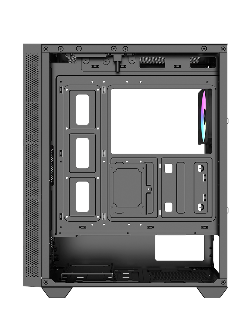 RAIDMAX V217 Mesh Gaming Case with 4 ARGB Fans –