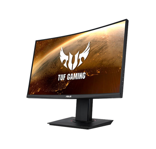 ASUS TUF GAMING VG24VQ CURVED GAMING MONITOR – 23.6 INCH FULL HD (1920 X 1080), 144HZ, EXTREME LOW MOTION BLUR, FREESYNC, 1MS (MPRT), SHADOW BOOST