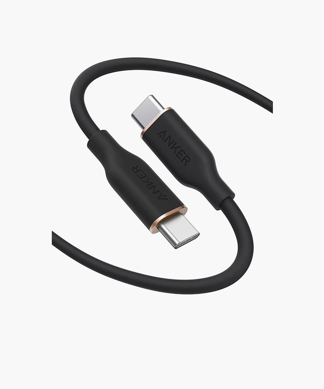 Anker Powerline IIl Flow Usb-C To Usb-C 100W Cable 6ft Black, A8553H11