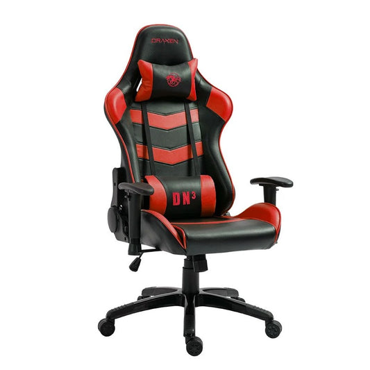 Draxen DN3 DN003 Ergonomic red&black Gaming Office Chair with Faux Leather Upholstery