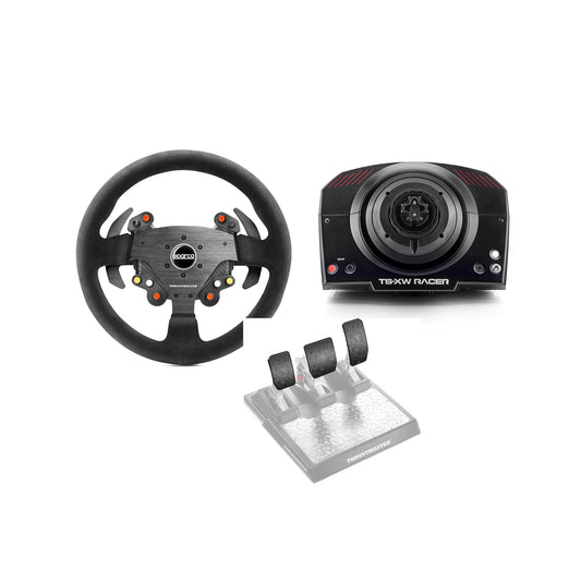 Thrustmaster TS-XW Servo Base + Sparco R383 Wheel + T-3PM Racing Pedals Bundle for Xbox & PC-pre owned Games Corner 