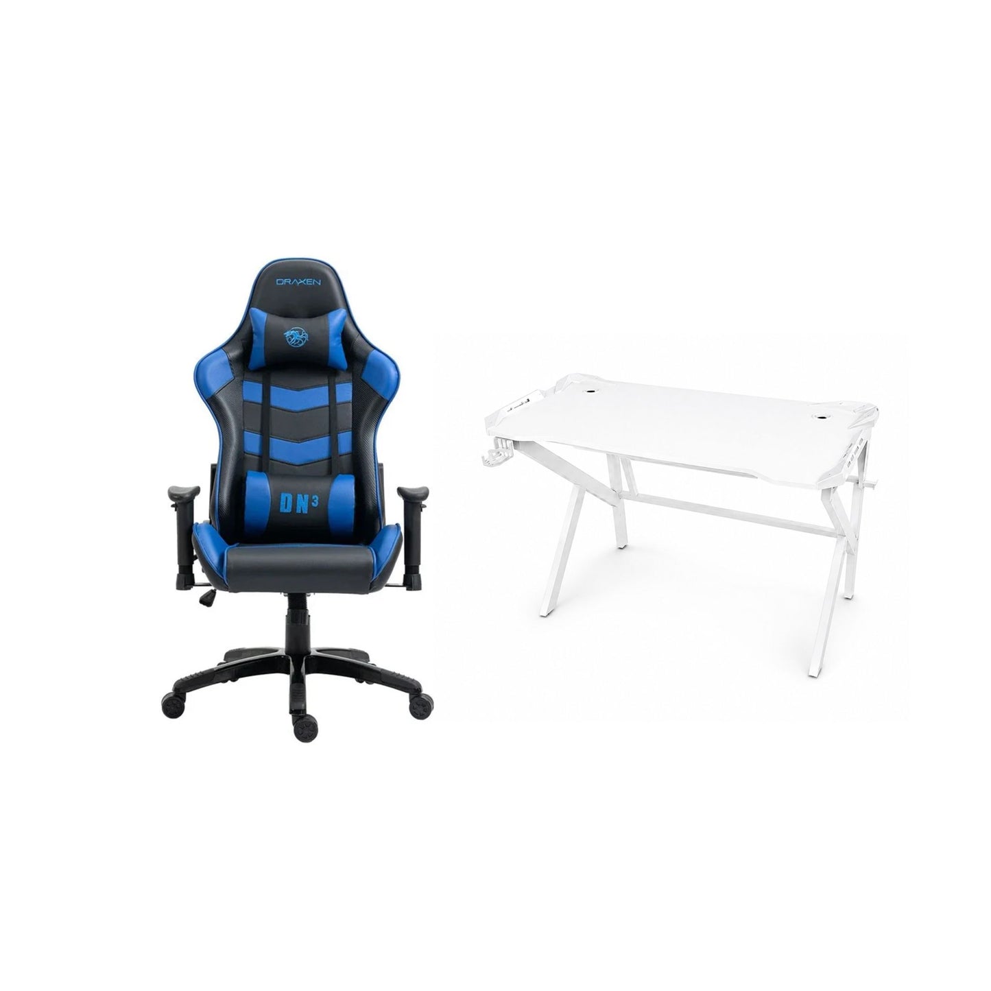 Gaming Table & Chair Combo – Carbon Fiber Desk with Ergonomic Gaming Chair-GC1
