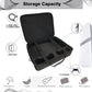 PS5 Pro Carrying Case – Hard Shell Travel Storage Bag for PlayStation 5 Pro Console with Compartments for 2 Controllers & Accessories