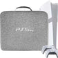 PS5 Pro Carrying Case – Hard Shell Travel Storage Bag for PlayStation 5 Pro Console with Compartments for 2 Controllers & Accessories