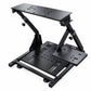 Adjustable Foldable Racing Simulator Cockpit Stand for Steering Wheel Pedals and Shifter